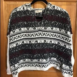 Hollister pullover hooded sweater
